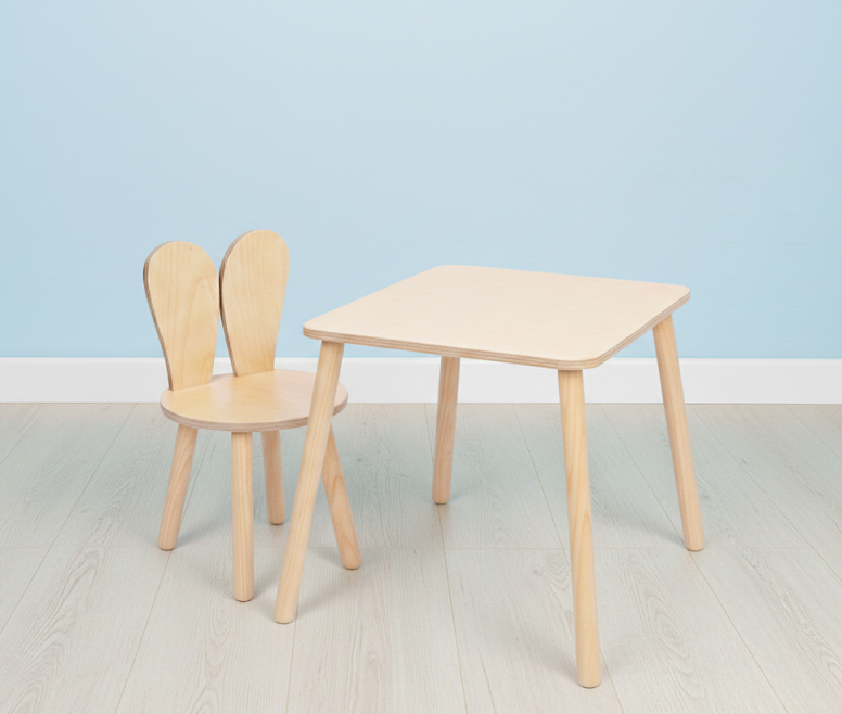 Toddler table and chair set – image 2