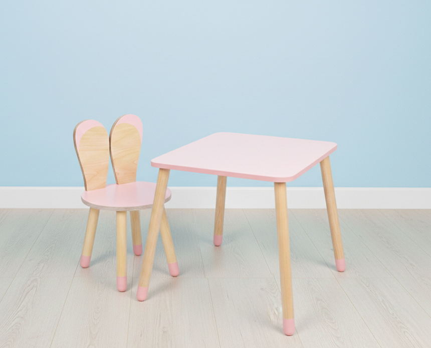 Toddler table and chair set – image 7