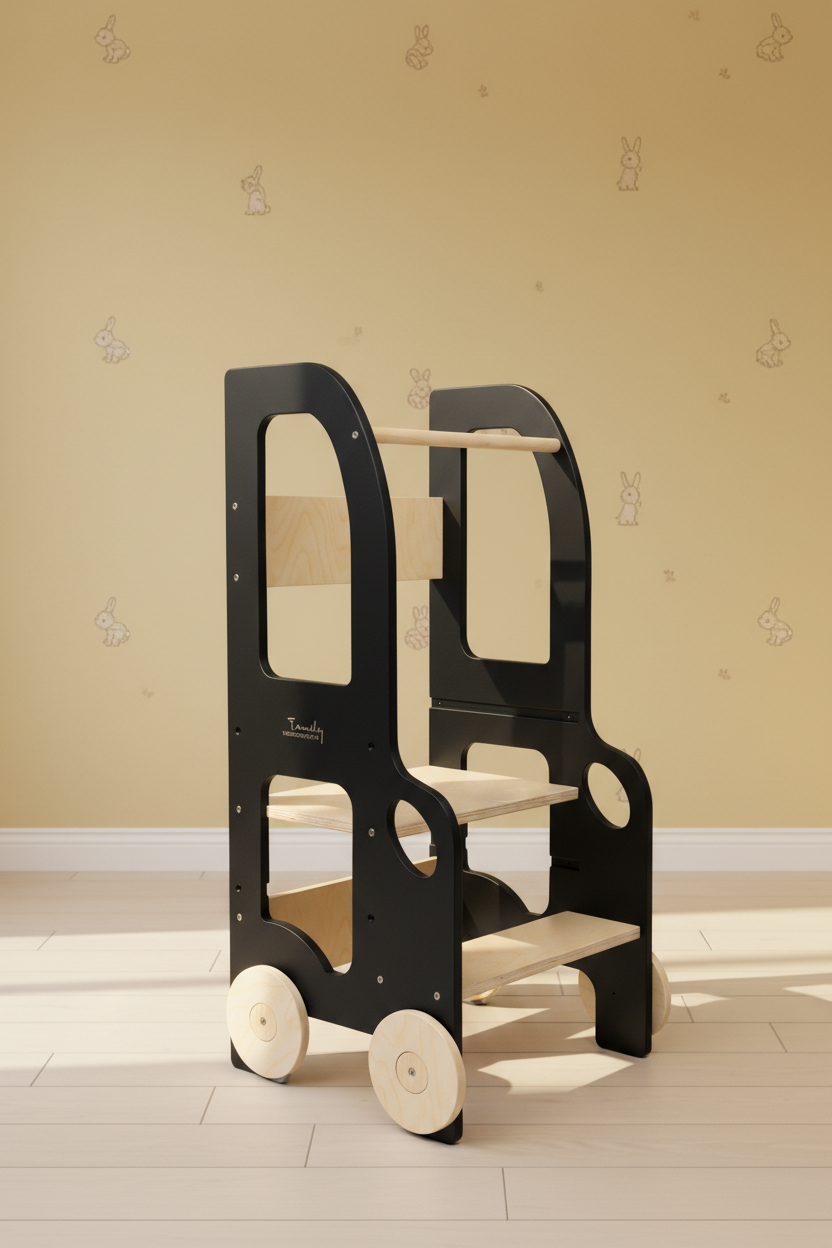 Changing heights kitchen step stool – image 4