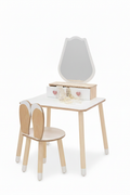 Children's mirror table with a chair – image 2