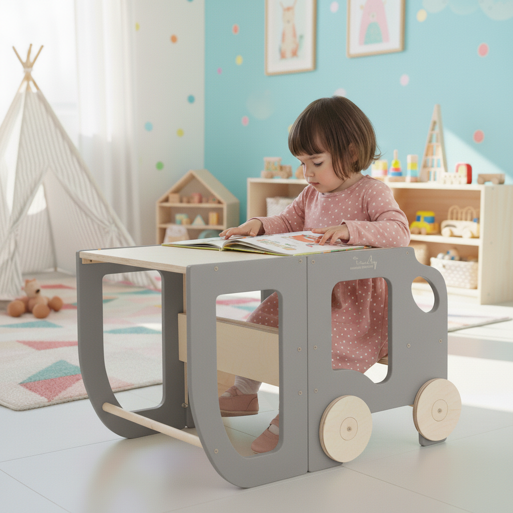 Kitchen step stool car – image 3