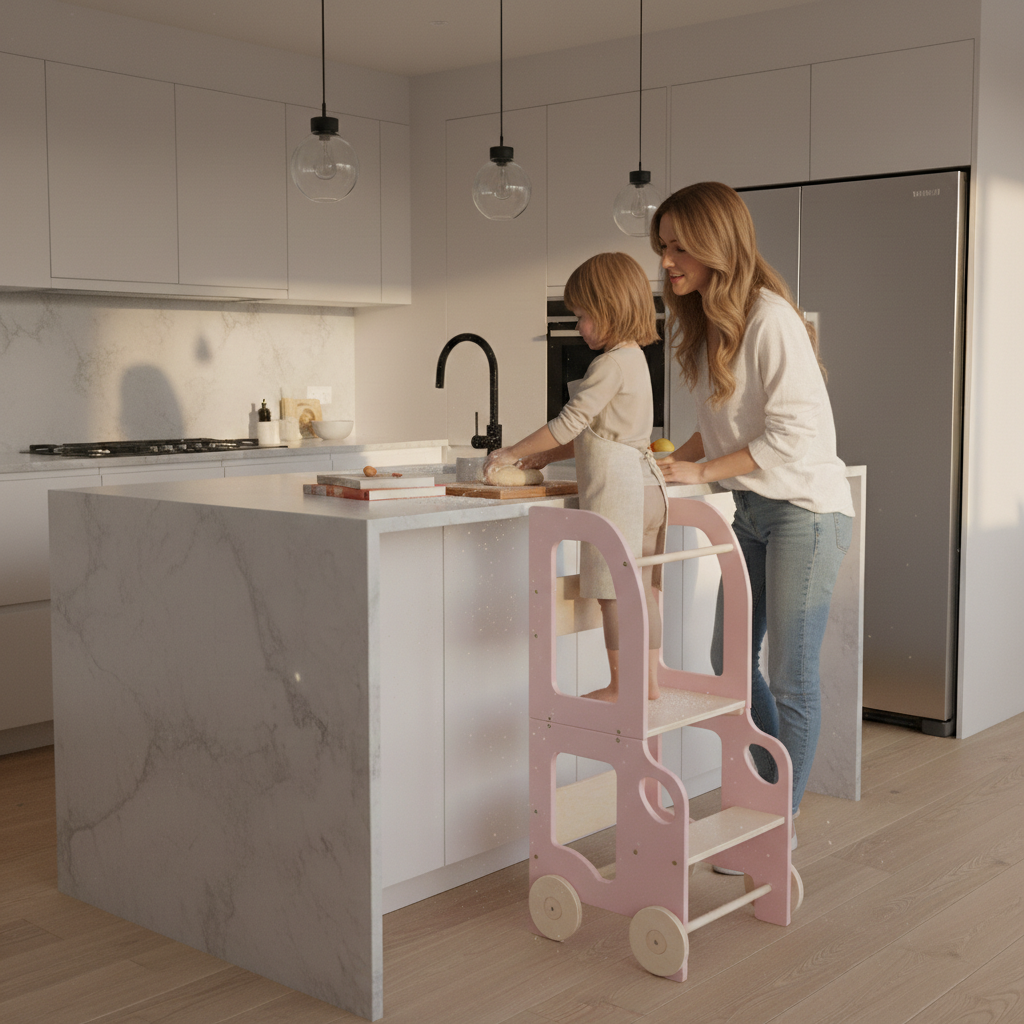Kitchen step stool car – image 14