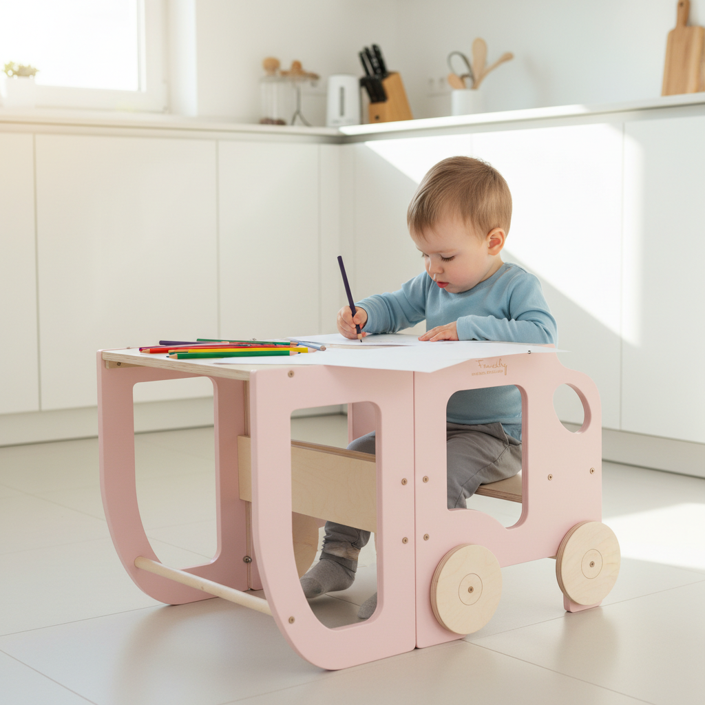 Kitchen step stool car – image 15