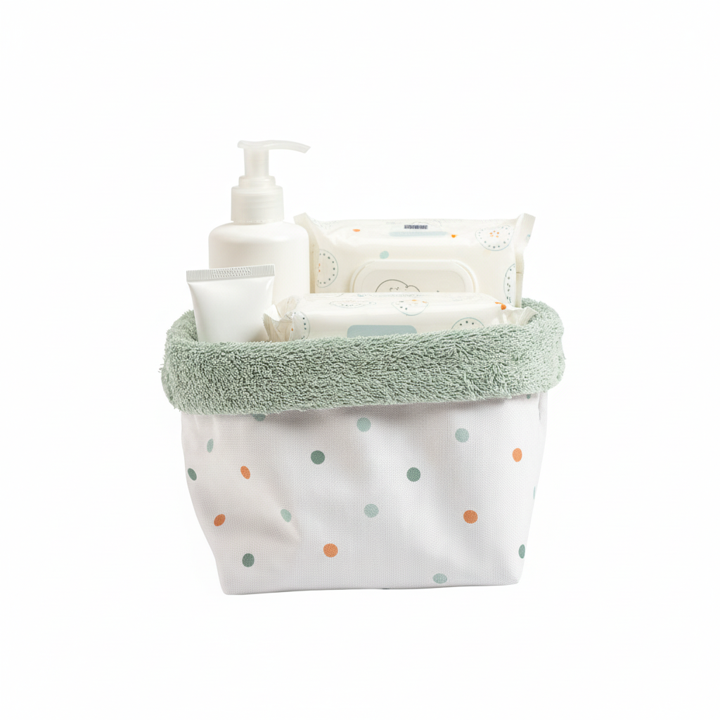 Changing tabletop storage basket – image 2