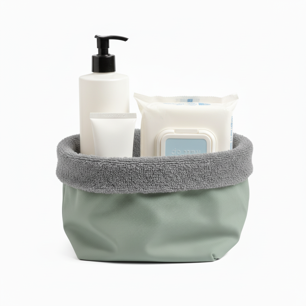 Changing tabletop storage basket – image 3