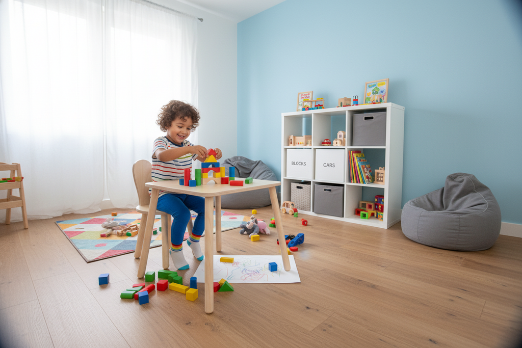 Toddler table and chair set – image 3
