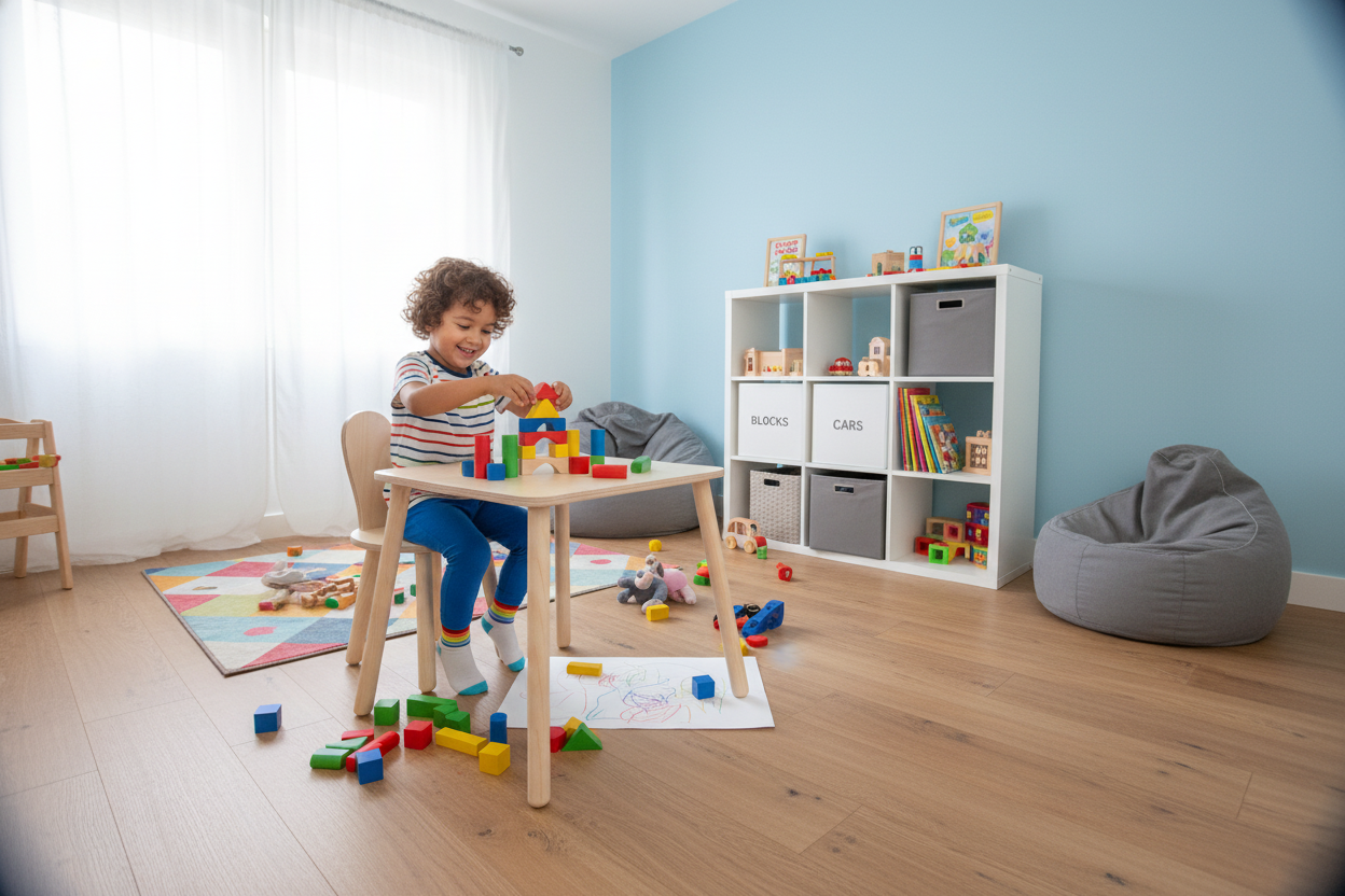 Toddler table and chair set – image 3