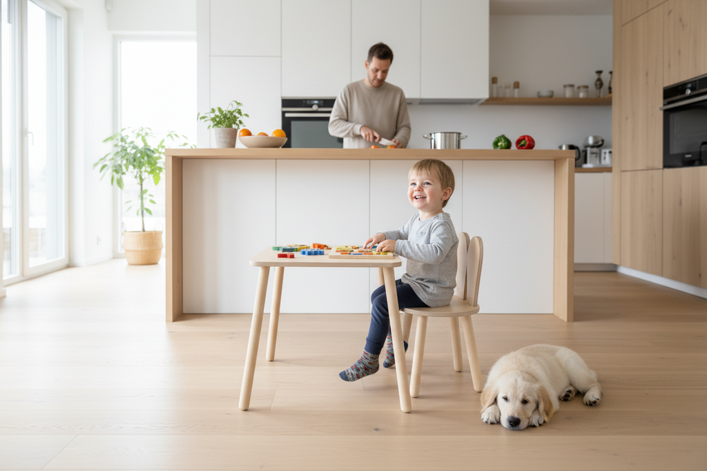 Toddler table and chair set – image 4