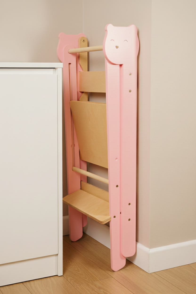 Foldable children's kitchen step stool – image 13
