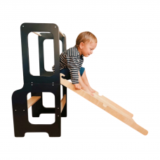 Creative Tower for Kids, 4-in-1 Montessori-Inspired Play and Learning Furniture