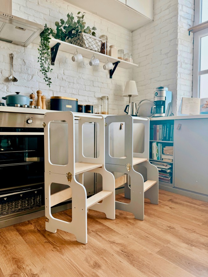 Creative Tower for Kids, 4-in-1 Montessori-Inspired Play and Learning Furniture