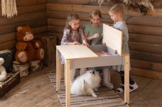 Smart Space-Saving Storage Table & Chair Set