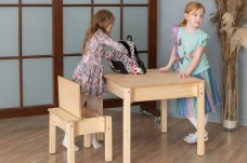 Smart Space-Saving Storage Table & Chair Set