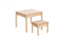 Smart Space-Saving Storage Table & Chair Set Smart Space-Saving Storage Table & Chair Set